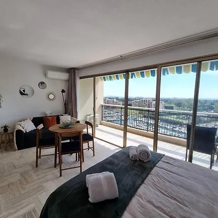 Studio Cannes Marina -golf&plage *
